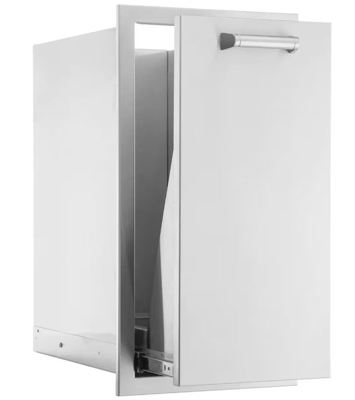 BBQ Island 260 H-Series - 13-Inch Narrow Roll-Out Trash Bin