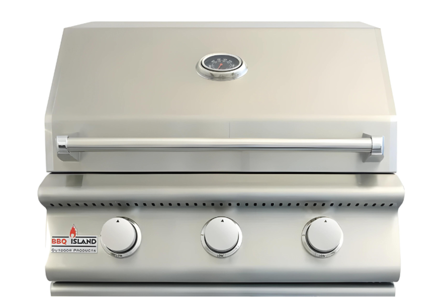 BBQ Island 25 Inch 3 Burner Natural Gas Grill