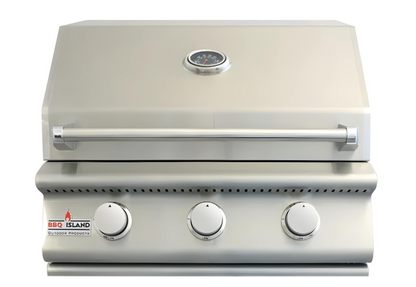 BBQ Island 25 Inch 3 Burner Natural Gas Grill
