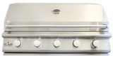 BBQ Island 40 Inch 5 Burner Natural Gas Grill