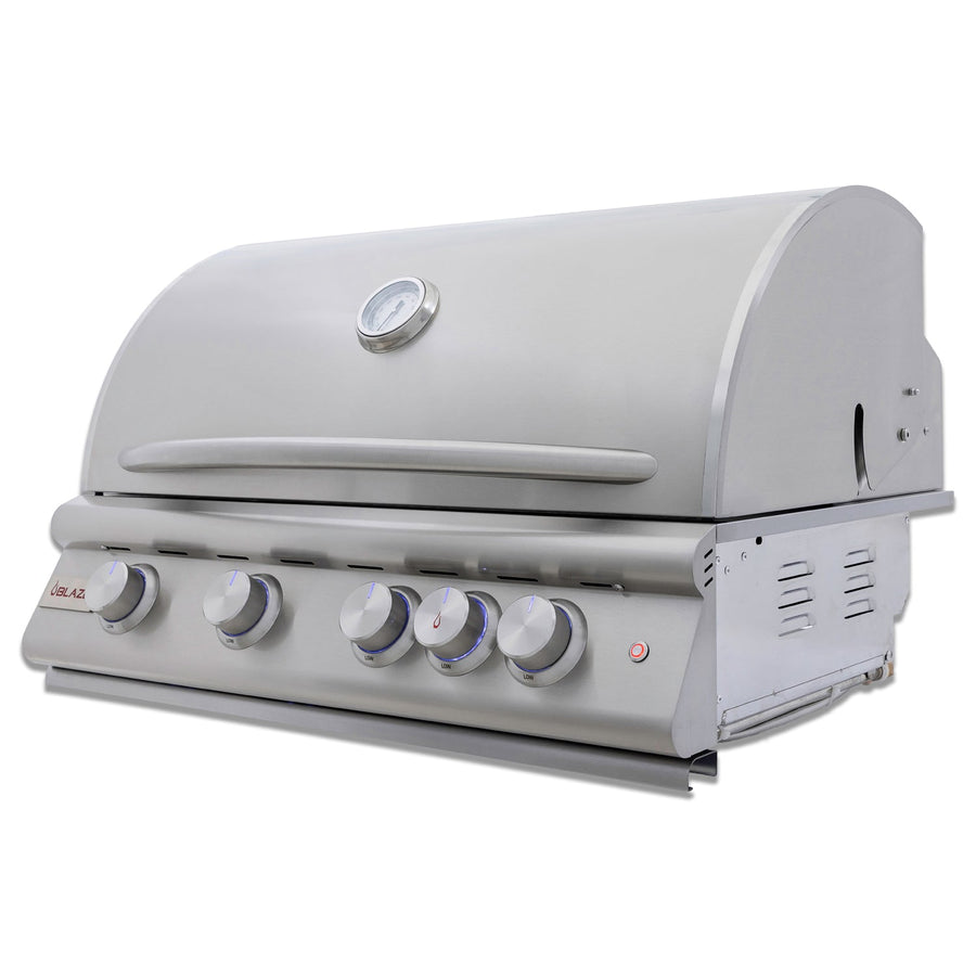 Blaze LTE+ 32 Inch Buil In Gas Grill Side View