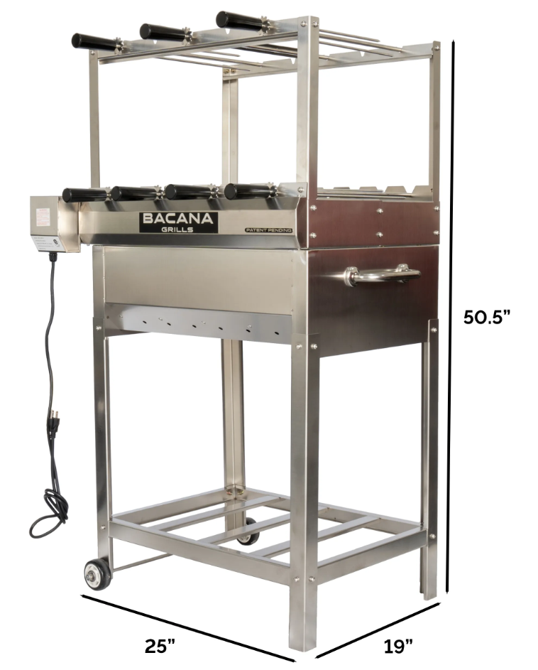 Bacana Multi-Rotisserie 7 Skewer Grill