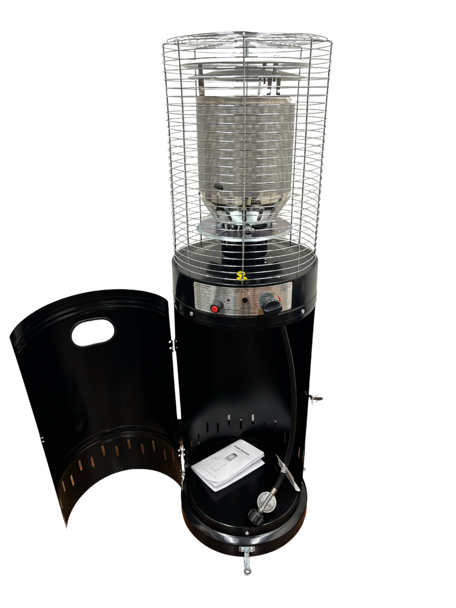 The Radius 4.5 Foot Patio Heater Black - Propane Only