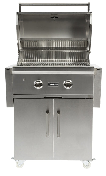 Coyote 28 Inch C-Series Propane Gas Grill on Cart