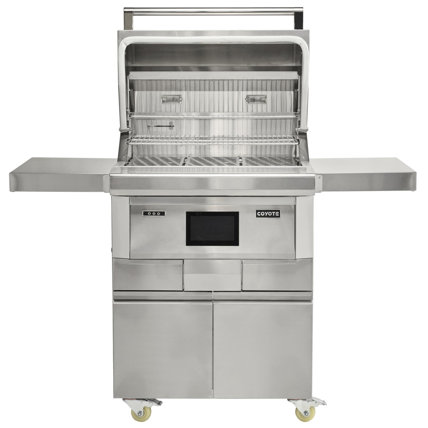 Coyote 28 Inch Freestanding Pellet Grill