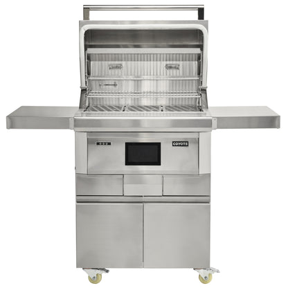 Coyote 28 Inch Freestanding Pellet Grill