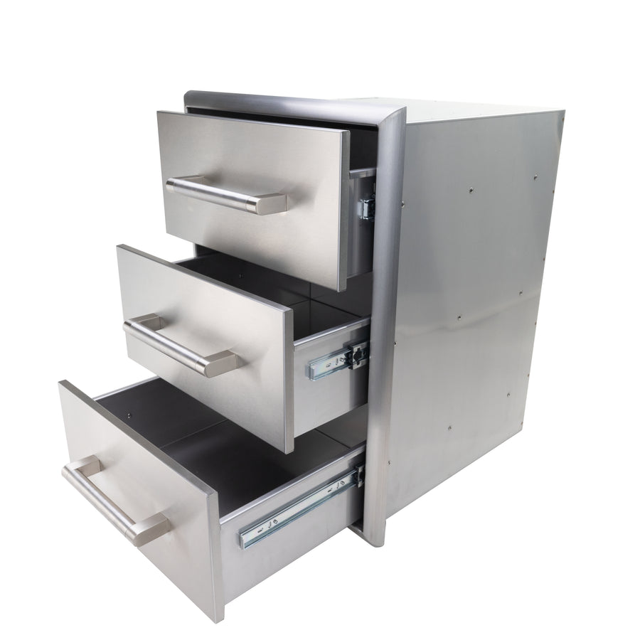 Coyote 18 Inch Triple Drawer