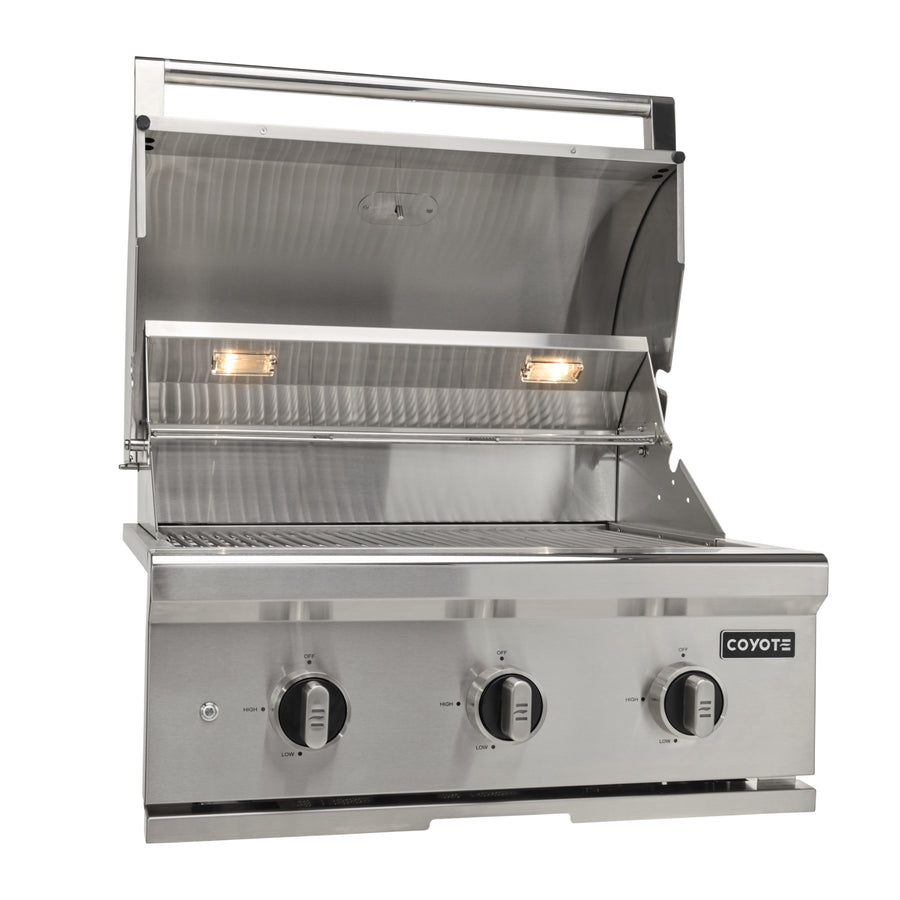 Coyote C-Series 30 inch 3-Burner Propane Grill