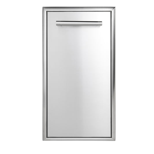 Coyote 14 Inch Single Pull Out Trash / Recycle Bin