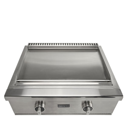 Coyote 30 Inch Built In Flat Top Griddle - Natural Gas