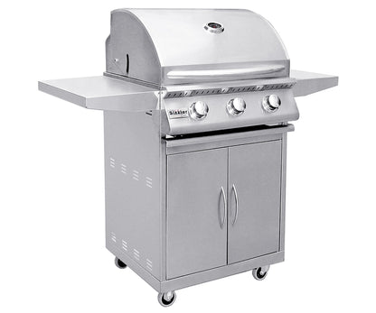 Summerset Sizzler 26 Inch Natural Gas Grill on Cart