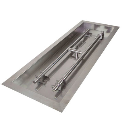 Athena Stainless Steel H-Burner Drop In Pan 30 x 10