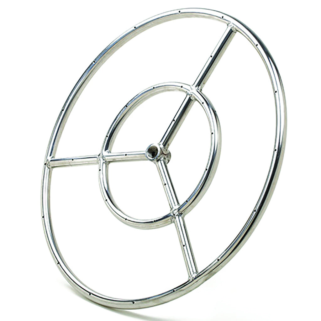 Athena Stainless Steel Fire Ring - 36 Inch