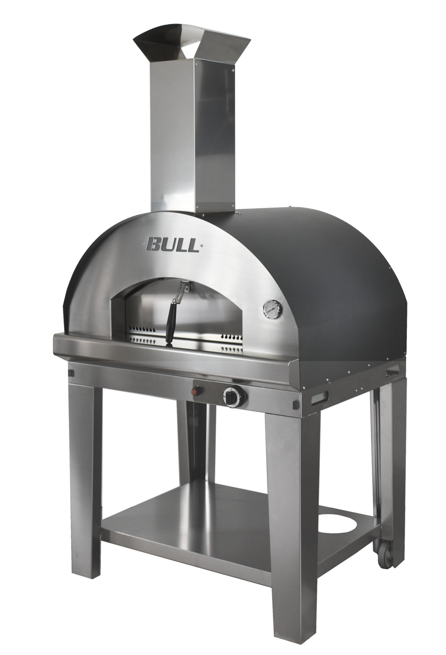 Bull Gas Fired Italian Made Pizza Oven On Cart - Propane