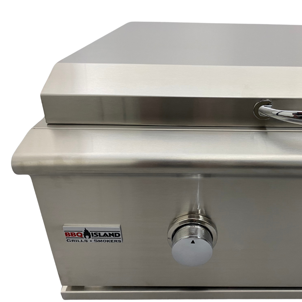 BBQ Island 30 Inch Built In Gas Griddle - Natural Gas