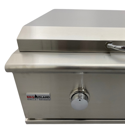 BBQ Island 30 Inch Built In Gas Griddle - Natural Gas