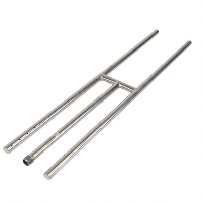 Athena Stainless Steel H-Burner 24 x 6