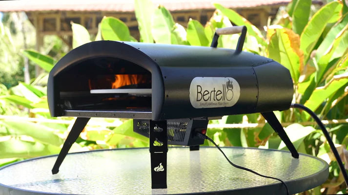 Bertello SimulFIRE 16 Inch Rotating Pizza Oven
