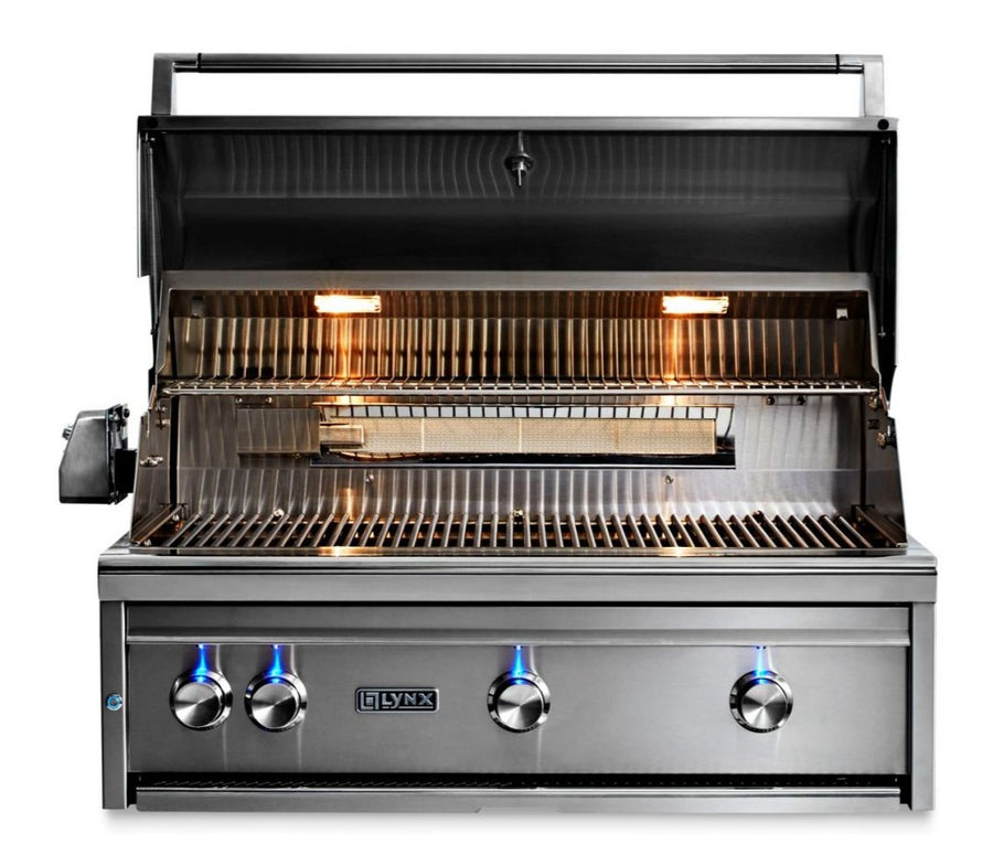 Lynx 36 Inch Professional All Trident Propane Gas Grill w/ Rotisserie