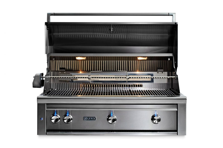 Lynx 42 Inch Professional All Trident Propane Gas Grill w/ Rotisserie