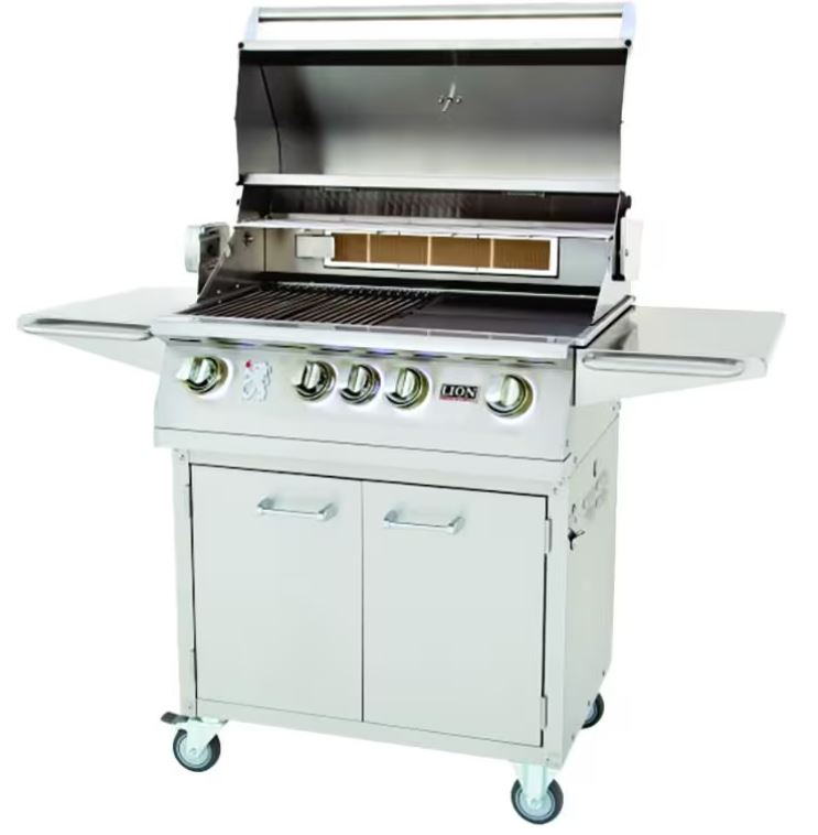 Lion L75000 32 Inch Premium Natural Gas Grill On Cart