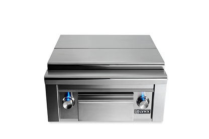 Lynx Double Side Burner with Cutting Board and Drawer - Propane