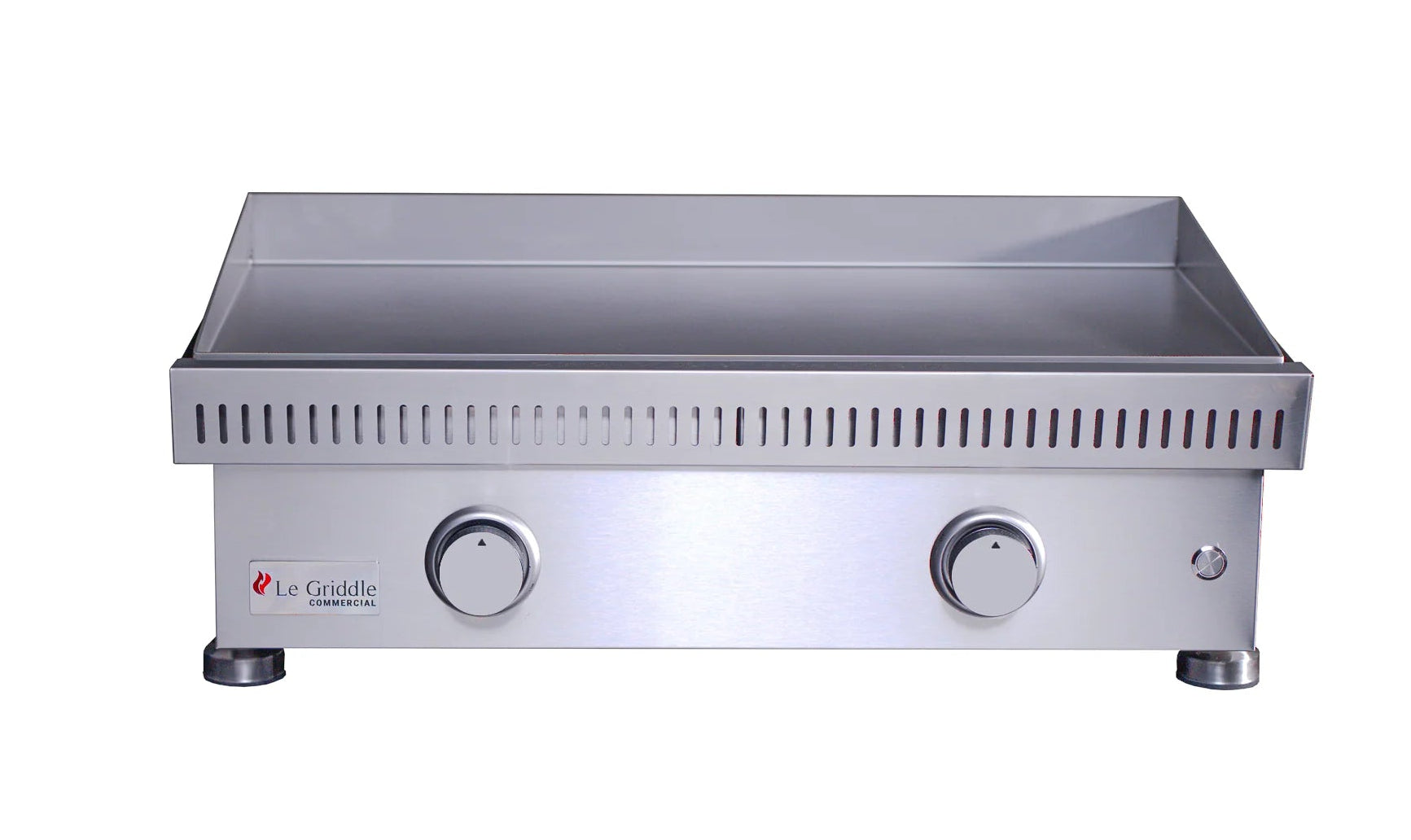 Le Griddle Commercial Series 75 - 30 Inch 2 Burner Natural Gas - 3mm Plate