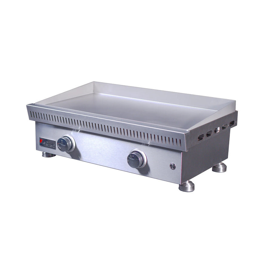 Le Griddle Commercial Series 75 - 30 Inch 2 Burner Natural Gas - 3mm Plate