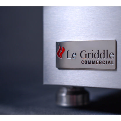 Le Griddle Commercial Series 75 - 30 Inch 2 Burner Natural Gas - 6mm Plate