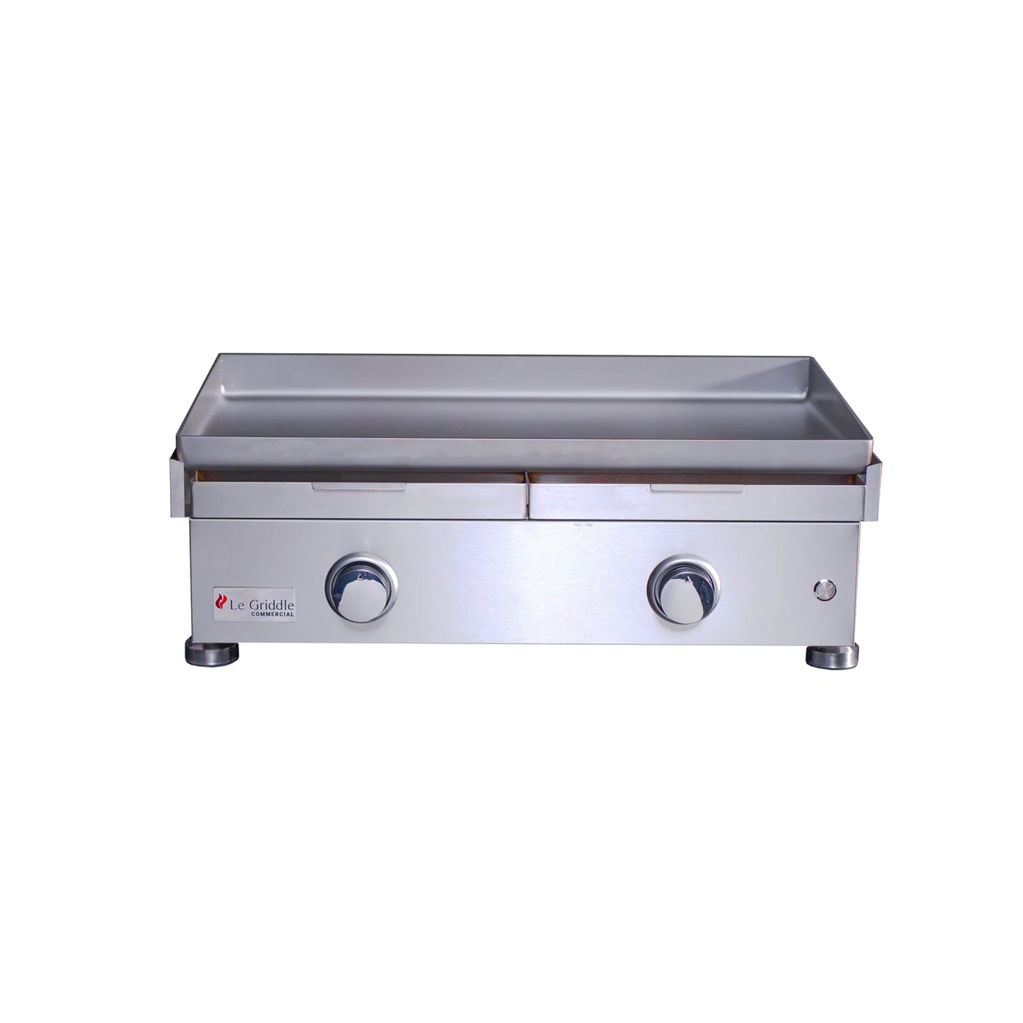 Le Griddle Commercial Series 75 - 30 Inch 2 Burner Natural Gas - 6mm Plate