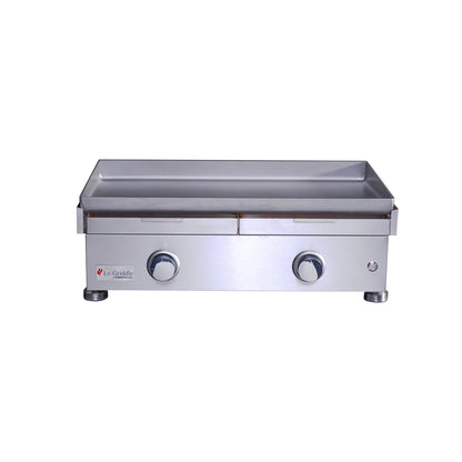 Le Griddle Commercial Series 75 - 30 Inch 2 Burner Natural Gas - 6mm Plate