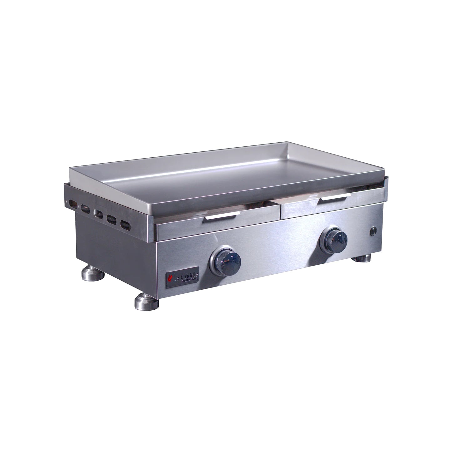 Le Griddle Commercial Series 75 - 30 Inch 2 Burner Natural Gas - 6mm Plate