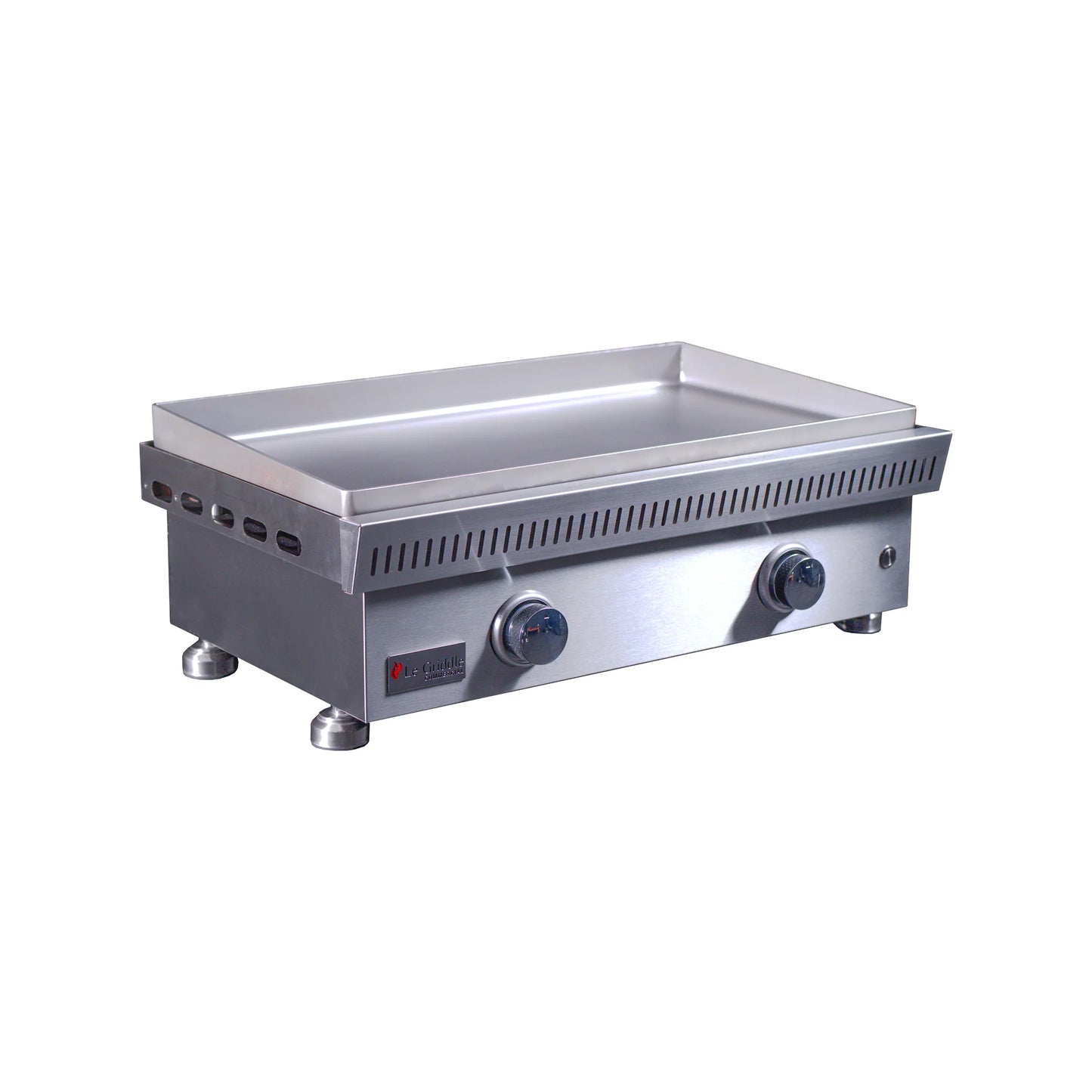Le Griddle Commercial Series 75 - 30 Inch 2 Burner Natural Gas - 6mm Plate
