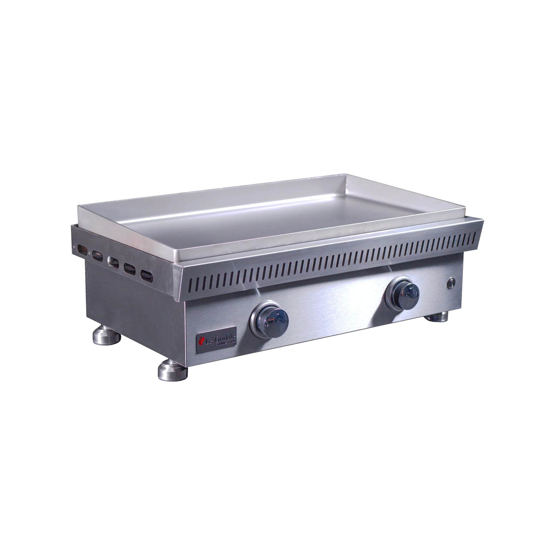 Le Griddle Commercial Series 75 - 30 Inch 2 Burner Natural Gas - 6mm Plate