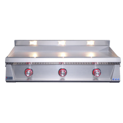 Le Griddle Pro Series 105 - 41 Inch 3 Burner Natural Gas - 3mm Plate