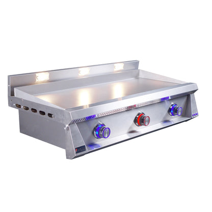 Le Griddle Pro Series 105 - 41 Inch 3 Burner Natural Gas - 3mm Plate