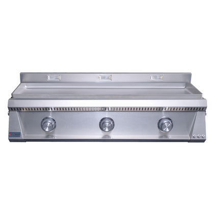 Le Griddle Pro Series 105 - 41 Inch 3 Burner Natural Gas - 6mm Plate