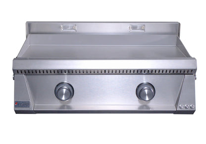 Le Griddle Pro Series 75 - 30 Inch 2 Burner Propane - 3mm Plate