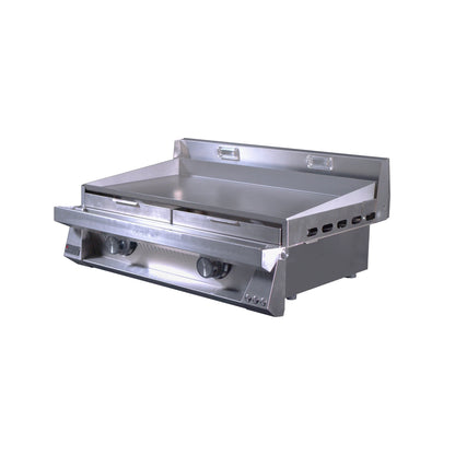 Le Griddle Pro Series 75 - 30 Inch 2 Burner Propane - 3mm Plate