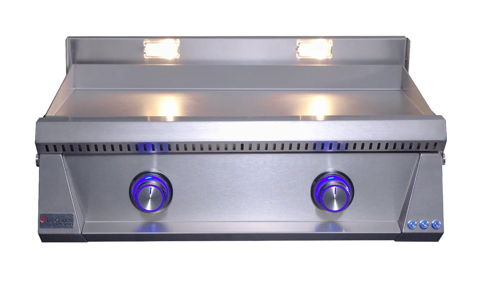 Le Griddle Pro Series 75 - 30 Inch 2 Burner Propane - 3mm Plate