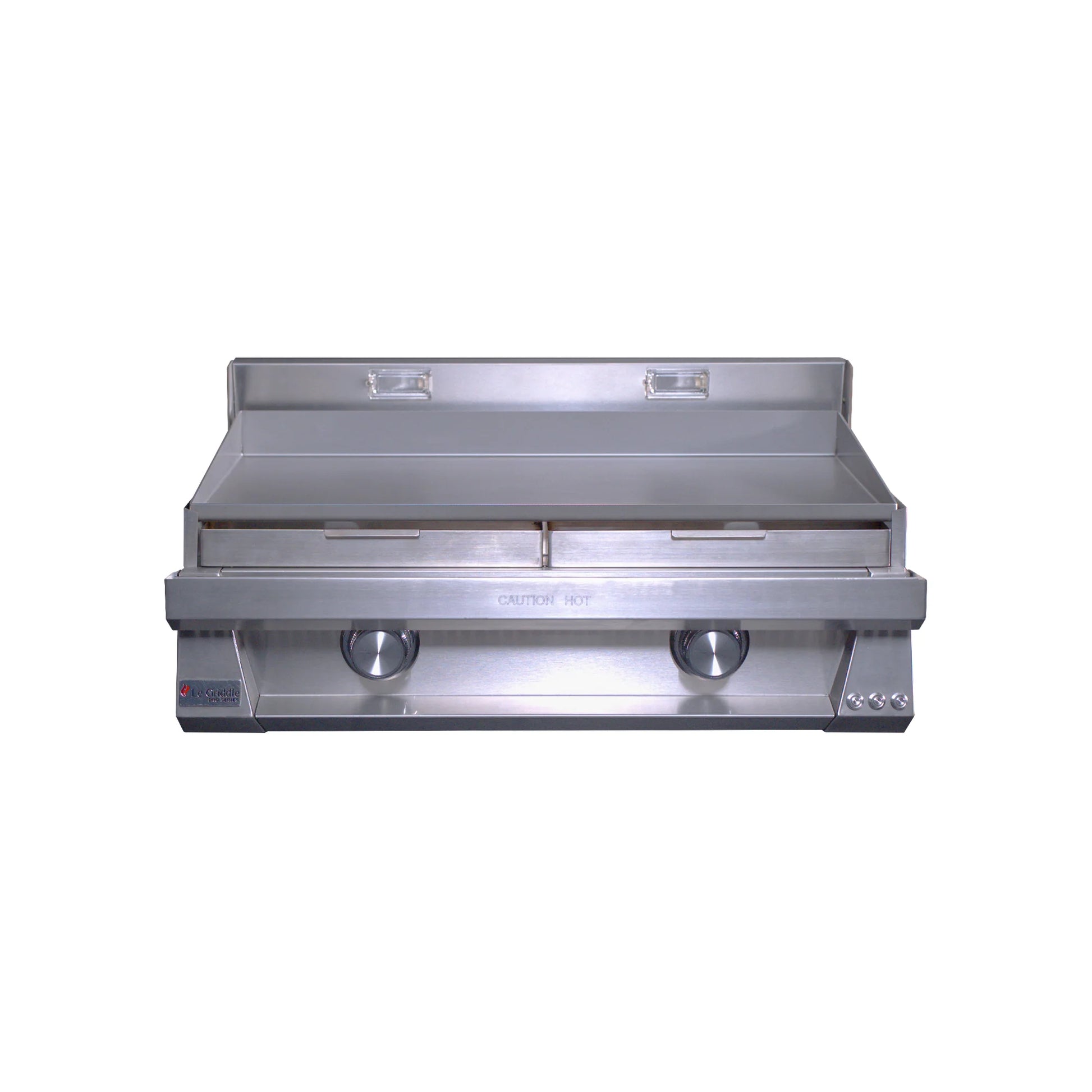 Le Griddle Pro Series 75 - 30 Inch 2 Burner Propane - 3mm Plate