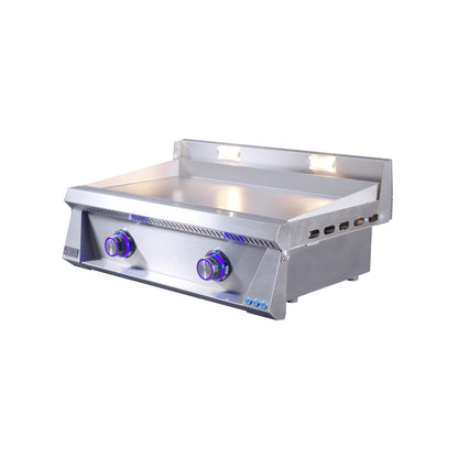 Le Griddle Pro Series 75 - 30 Inch 2 Burner Propane - 3mm Plate