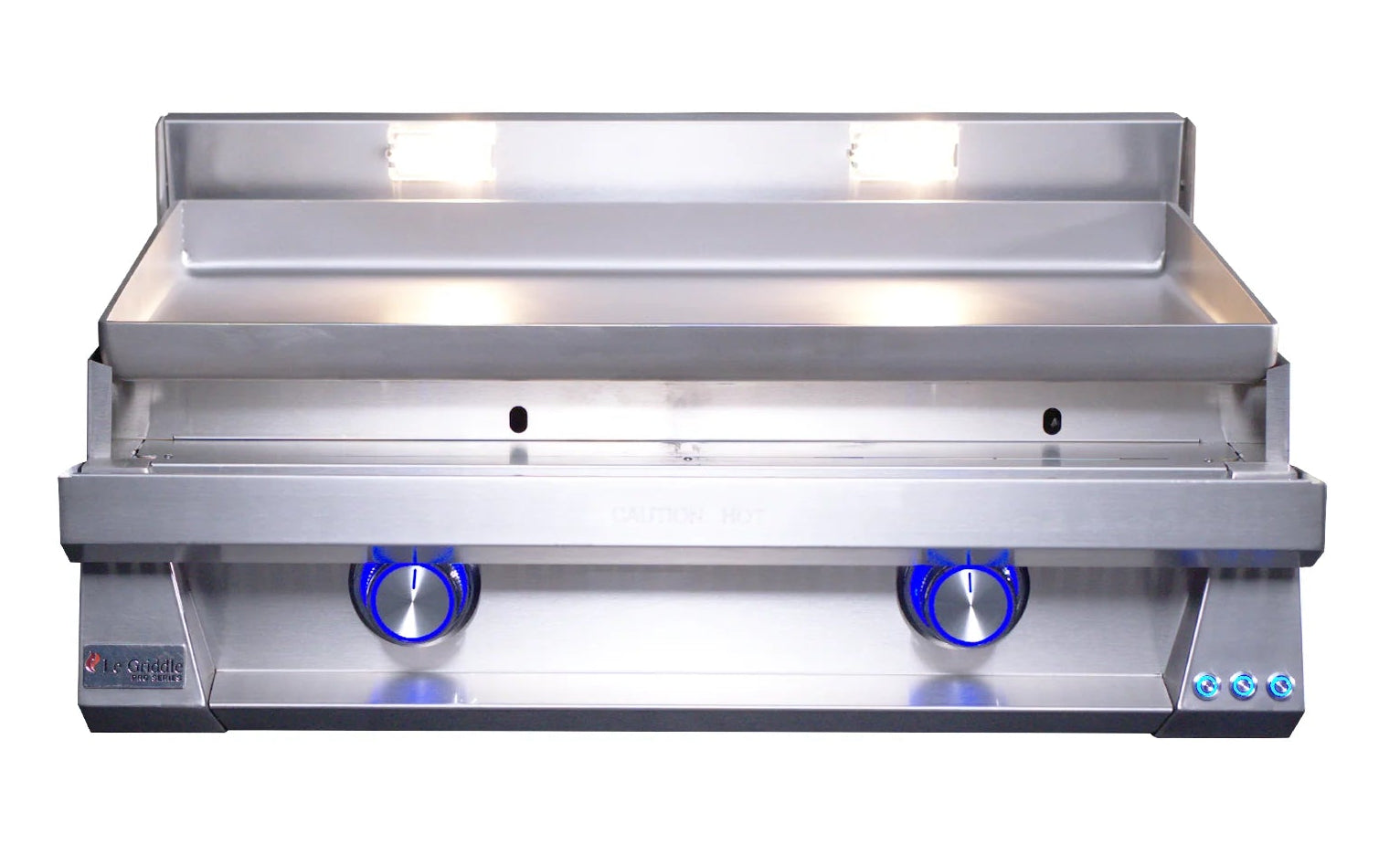 Le Griddle Pro Series 75 - 30 Inch 2 Burner Propane - 6mm Plate