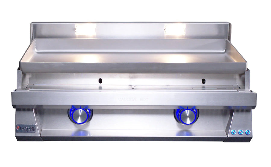 Le Griddle Pro Series 75 - 30 Inch 2 Burner Natural Gas - 6mm Plate