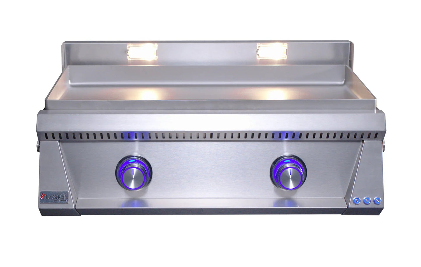 Le Griddle Pro Series 75 - 30 Inch 2 Burner Propane - 6mm Plate