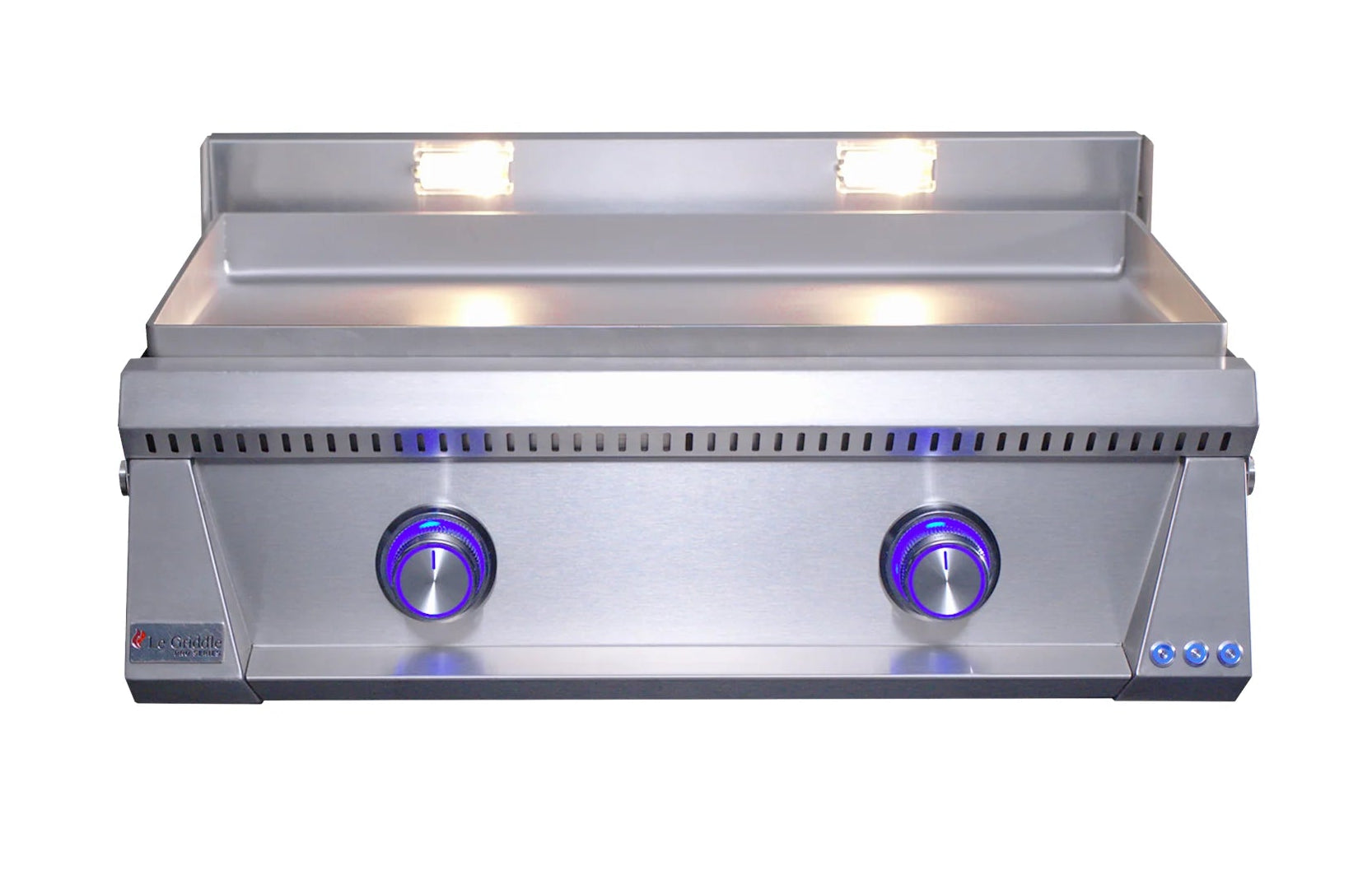 Le Griddle Pro Series 75 - 30 Inch 2 Burner Propane - 6mm Plate