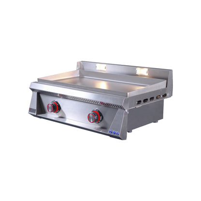 Le Griddle Pro Series 75 - 30 Inch 2 Burner Propane - 6mm Plate