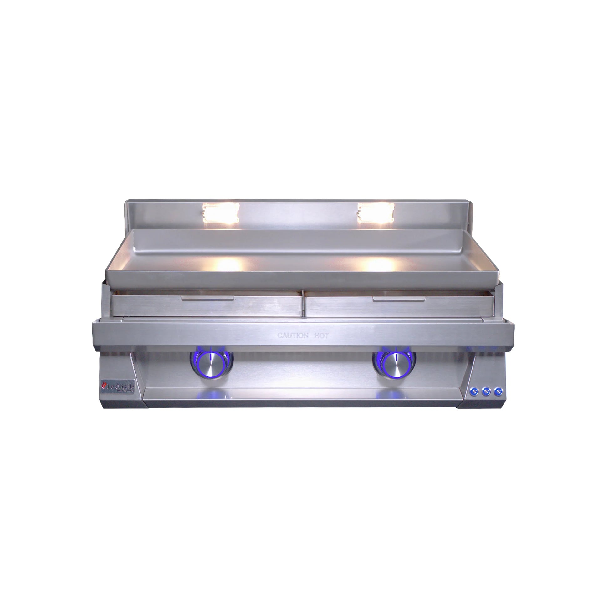 Le Griddle Pro Series 75 - 30 Inch 2 Burner Propane - 6mm Plate