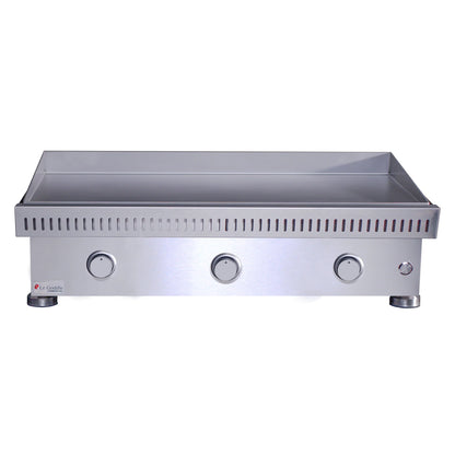 Le Griddle Commercial Series 105 - 41 Inch 3 Burner Propane - 3mm Plate