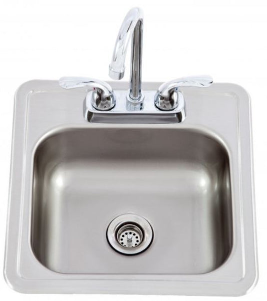 Lion Bar Faucet and Sink 15x15